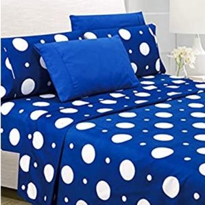 Fun Polka dot queen sheet set